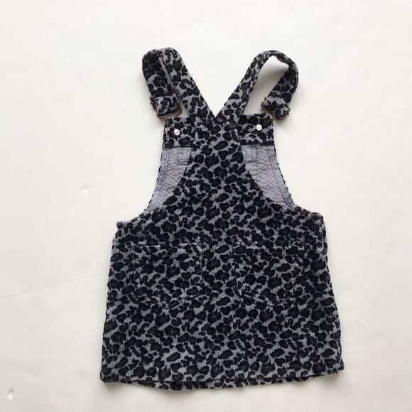 NEXT leopard print corduroy dress jumper EUC 12-18 months - Picture 6 of 6